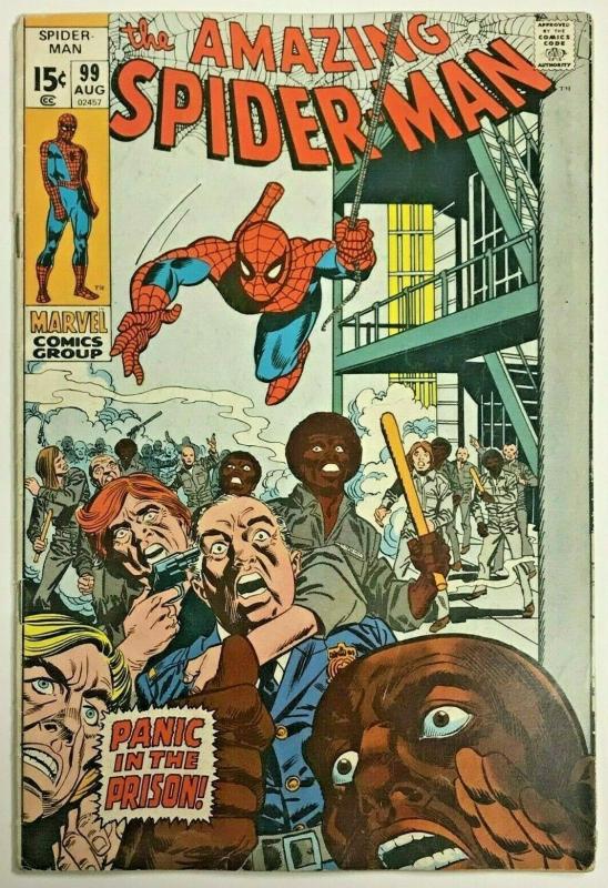 AMAZING SPIDER-MAN#99 VG 1971  MARVEL BRONZE AGE COMICS