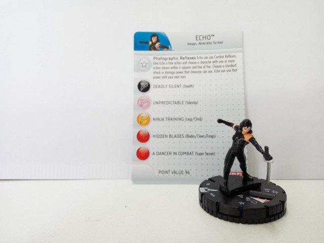 Heroclix: HECHO - Maya Lopez 10 (con tarjeta identificativa)