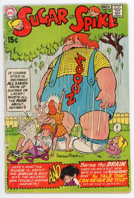 Sugar and Spike #86 Sheldon Mayer VG-