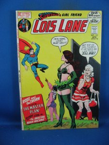 SUPERMAN GIRLFRIEND LOIS LANE 121 F VF ROSE AND THORN DC 1972