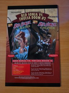 Red Sonja vs Thulsa Doom #1 Dell Otto RED FOIL Virgin Variant ~ NEAR MINT NM ~