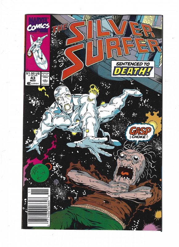 Silver Surfer #39 through 43 Newsstand Edition (1990)