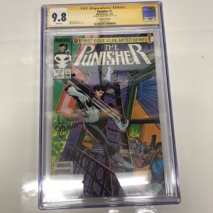 Punisher (1987) # 1 (CGC 9.8 SS) Signed Klaus Janson • Marvel Universe • Baron