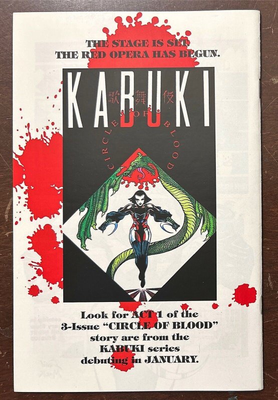Kabuki Caliber 1994 One-Shot VF/NM 9.0
