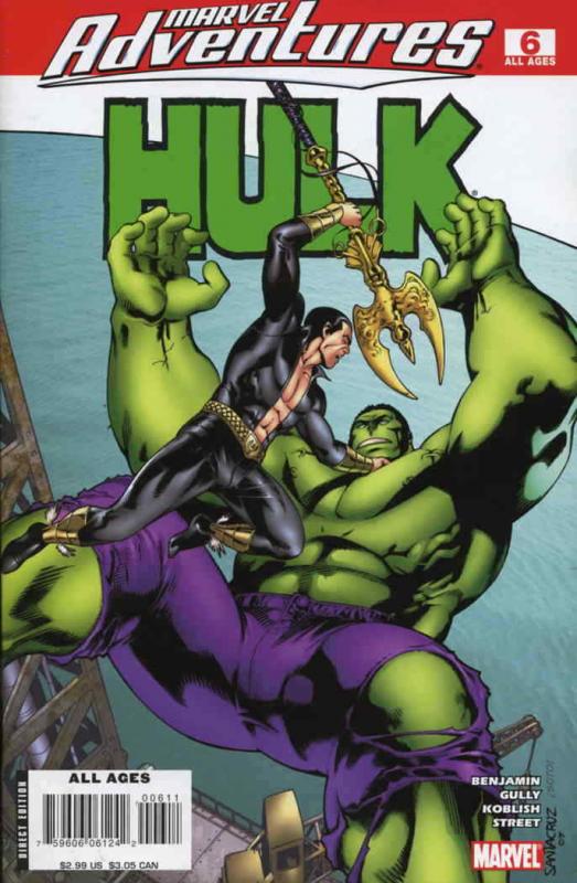 Marvel Adventures Hulk #6 VF/NM; Marvel | save on shipping - details inside