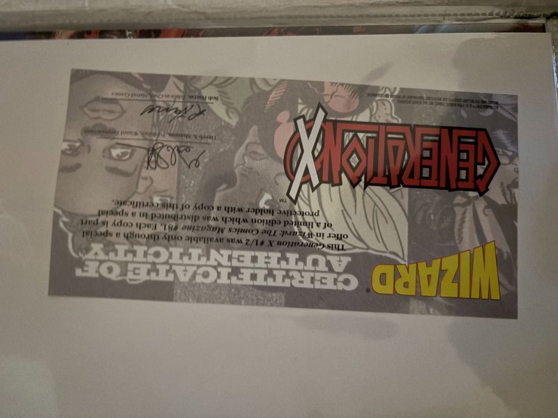 Generation X #½ (1998) Signed