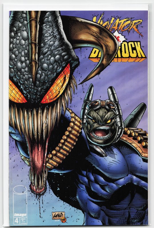 Violator vs. Badrock #4 (1995) Violator