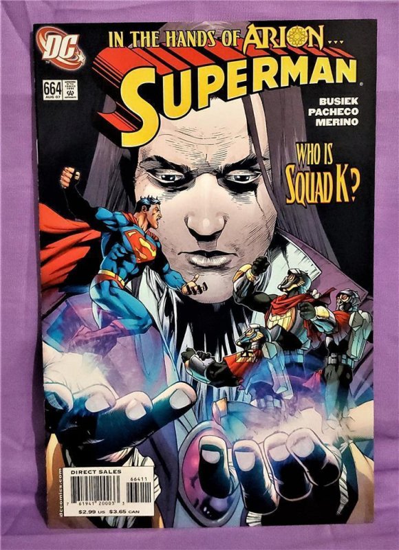 SUPERMAN #654 - 665 Carlos Pacheco Camelot Falls Arion (DC 2006)