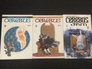 CEREBUS #29, 30, CEREBUS JAM #1