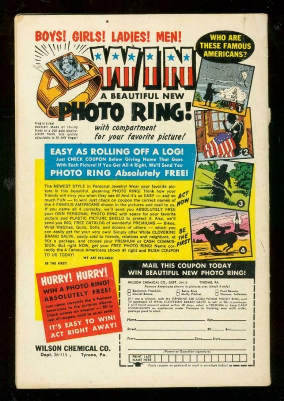 ACTION COMICS #278 1961-DC COMICS-SUPERMAN-PERRY WHITE VG