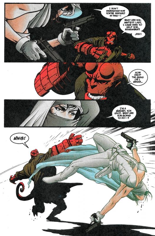 GHOST/HELLBOY #1 & #2 (May1996) 9.0 VF/NM  Complete Dark Horse Mini-Series