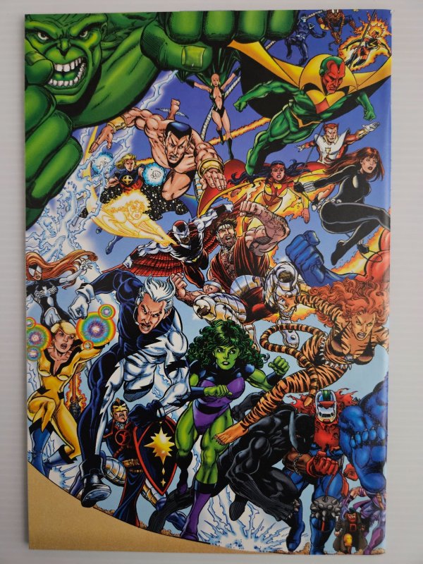 Avengers #1 Yellow Logo Direct Edition (1998)