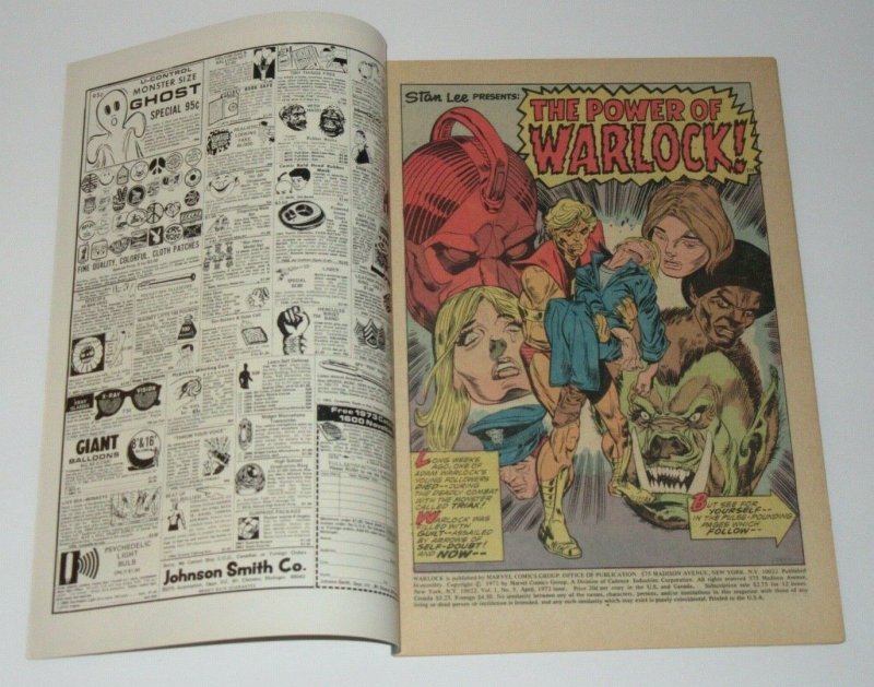 Warlock #5 1973 Marvel Comics VF