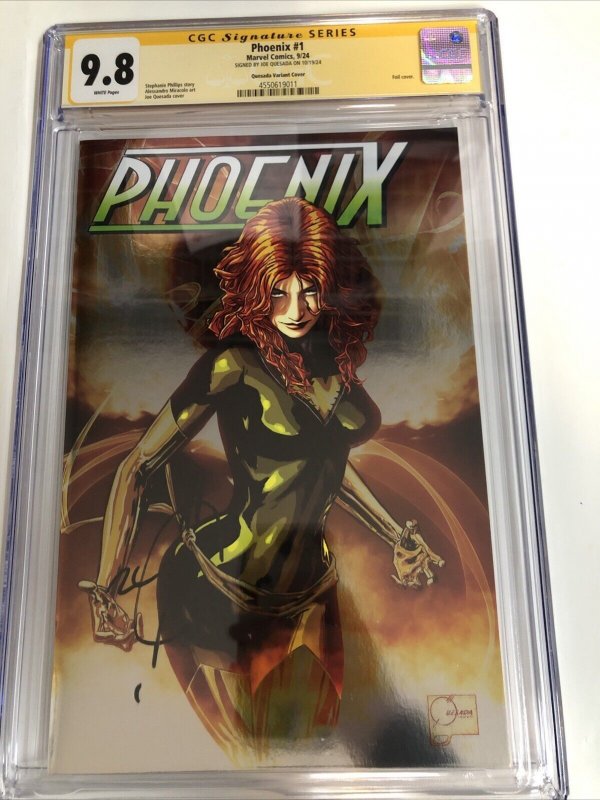 phoenix (2024) # 1 (CGC 9.8 SS) Signed Joe Quesada * Marvel Comics * Census = 2