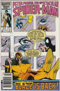 5 Peter Parker the Spectacular Spider-Man Marvel Comics #116 123 124 125 129 AH3