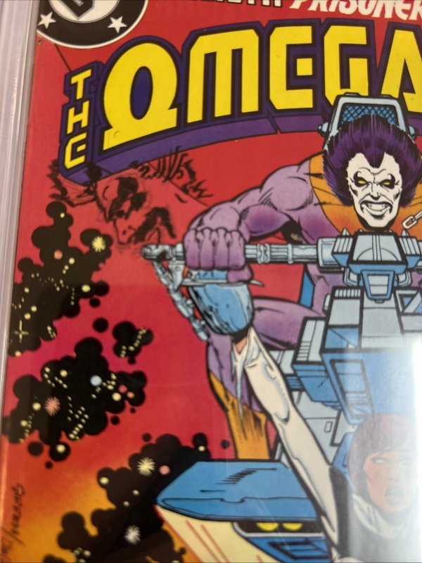Omega Men (1983) # 3 (CGC 9.8 WP SS) 1st App Lobo • Mike Carlo Signed & Sketched