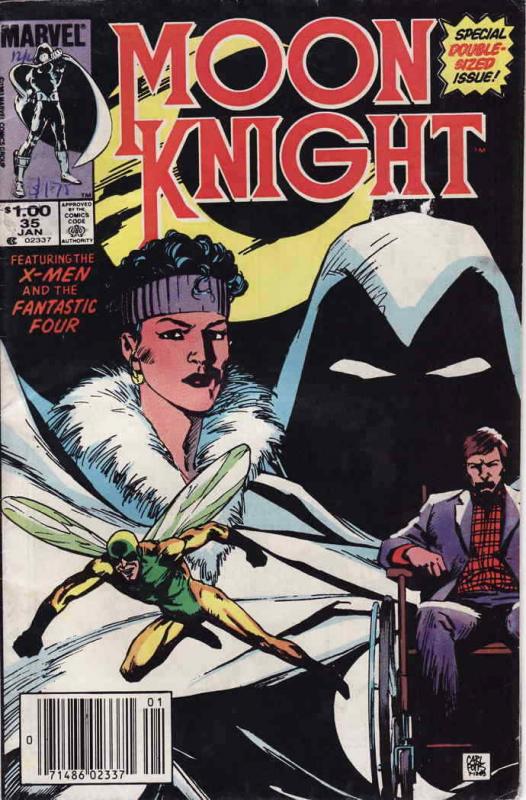 Moon Knight (1st Series) #35 FN; Marvel | save on shipping - details inside