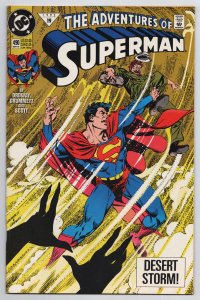 Adventures Of Superman #490 Exiles (DC, 1992) VF