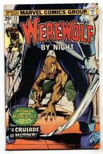 Werewolf By Night #26 - 1974 - Marvel - VG - comic book
