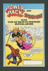 Spiderman Power Pack Child Abuse Promo / 8.0 VFN   1984