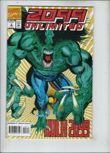 2099 Unlimited #3 vf/nm