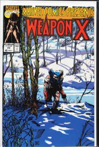 Marvel Comics Presents #77 Direct Edition (1991) Wolverine