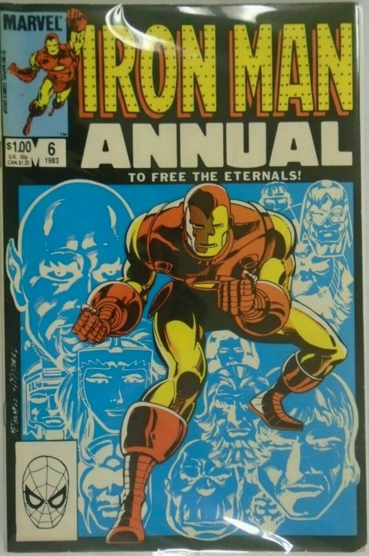 Iron Man ANN 6 DIR - 4.5 VG - 1983