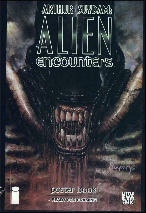 ARTHUR SUYDAM ALIEN ENCOUNTERS PORTFOLIO SIGNED