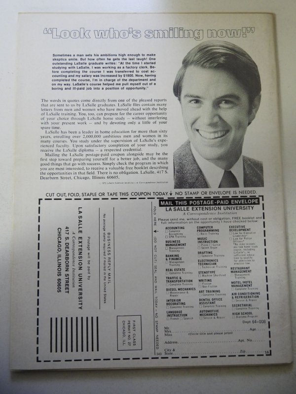 Vampire Tales #10 (1975) FN+ Condition