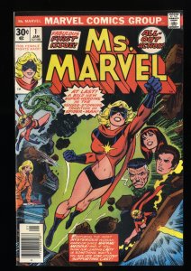 Ms. Marvel (1977) #1 VF- 7.5 1st Appearance Carol Danvers as Ms. Marvel!
