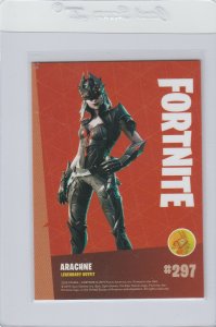 Fortnite Arachne 297 Legendary Outfit Panini 2019 trading card series 1