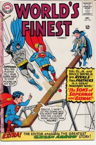 World's Finest Comics #154 (1965) Superman and Batman and Robin