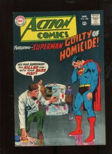ACTION COMICS #358 (7.5) GUILTY OF HOMICIDE!