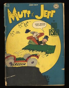 Mutt and Jeff #22 GD+ 2.5