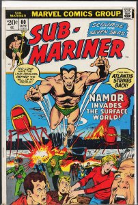 Sub-Mariner #60 (1973) Namor the Sub-Mariner