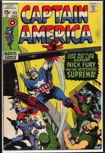 Captain America #123 (1970) Captain America [Key Issue]