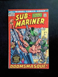 Sub-Mariner #47  MARVEL Comics 1972 GD/VG