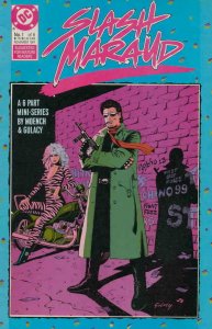 SLASH MARAUD #1, VF/NM, Paul Gulacy, DC, 1987  more DC in store