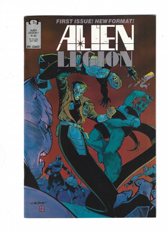 Alien Legion #1 through 10 (1987)