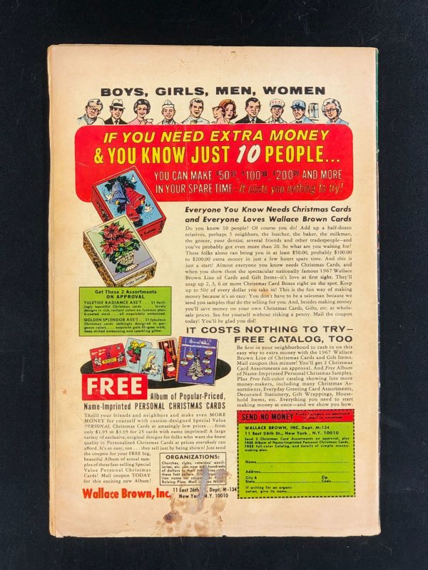 Fantastic Four #66 (1967) G+ Origin of HIM (Warlock)