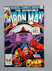 Iron Man #169, VF/NM 1st James Rhodes as Iron Man Marvel Comics, 1983 JR1