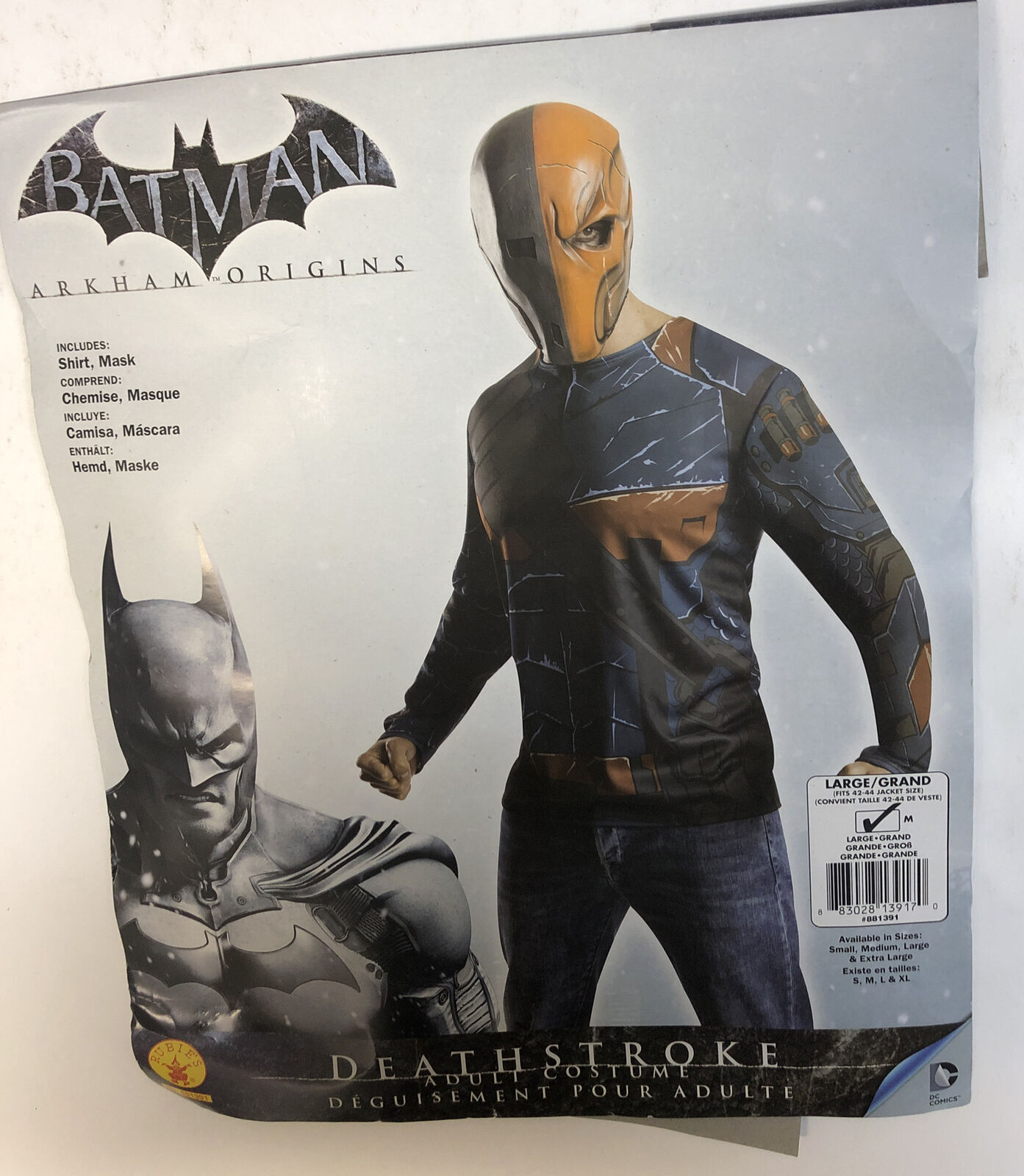 batman arkham origins deathstroke costume
