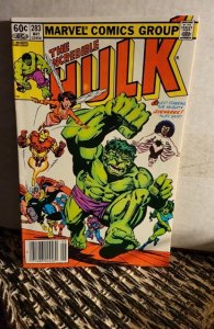 The Incredible Hulk #283 Newsstand Edition (1983)