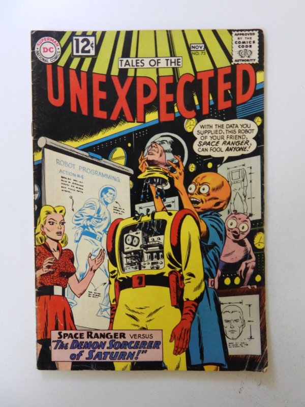 Tales of the Unexpected #73 (1962) VG+ condition