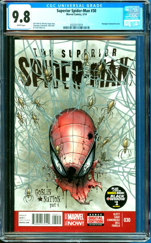 Surperior Spider-Man #30 CGC Graded 9.8