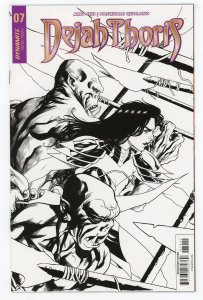 Dejah Thoris #7  Black and White Mike McKone Variant 1:10 NM