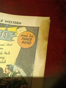 Monte Hale Western 87 Charlton Comic 1955 Golden Age Stan Campbell Wolverton Art