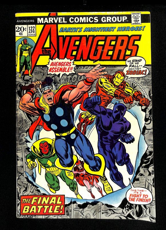 Avengers #122