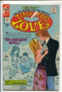 Time For Love #35 1973-Charlton-Women's Lib-puzzle page-20¢ cover price-FN-