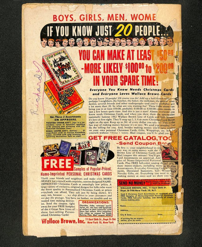 Action Comics #290 Half a Superman! Curt Swan Cover Art!